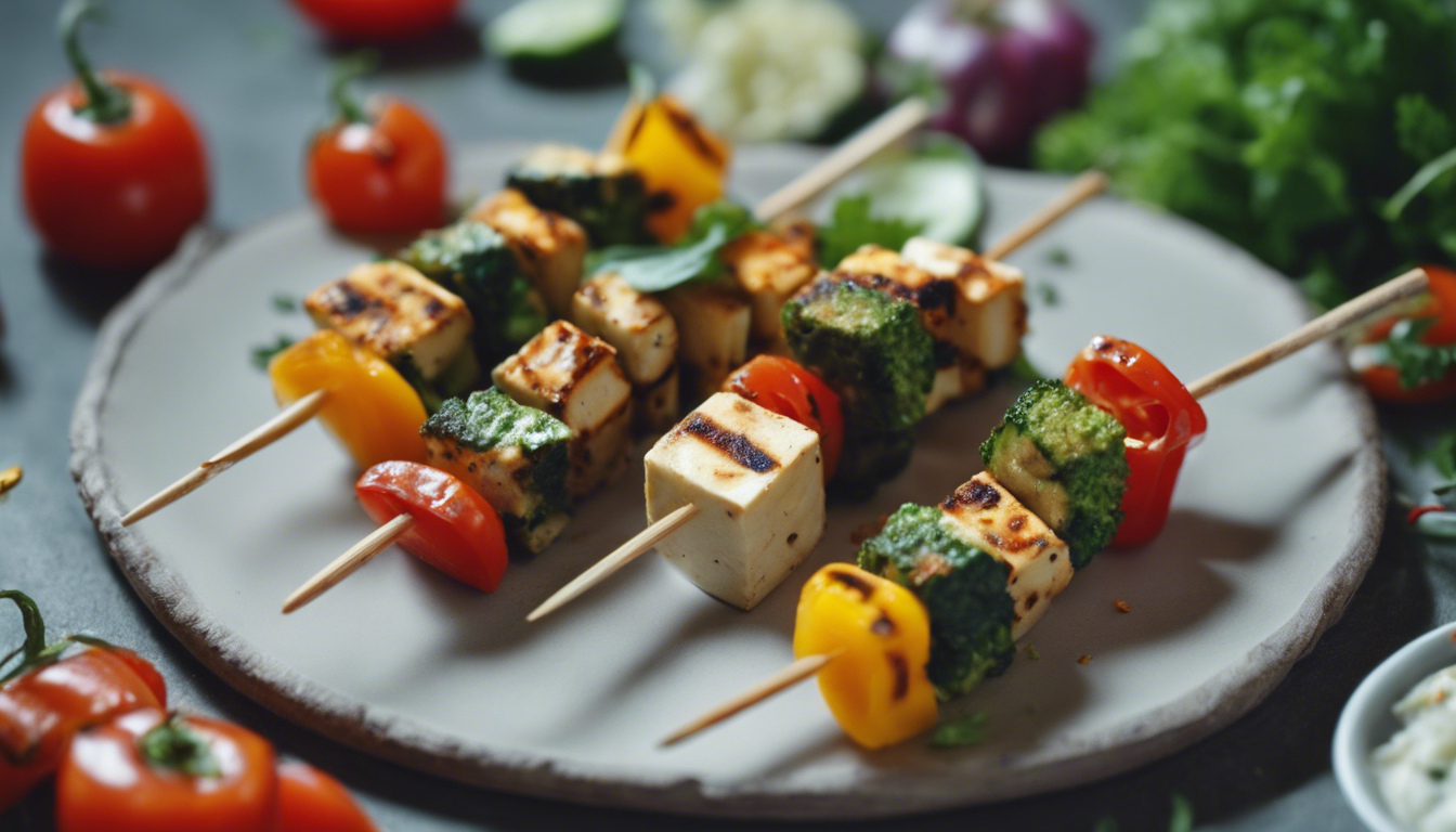 Vegetable and Tofu Kebabs