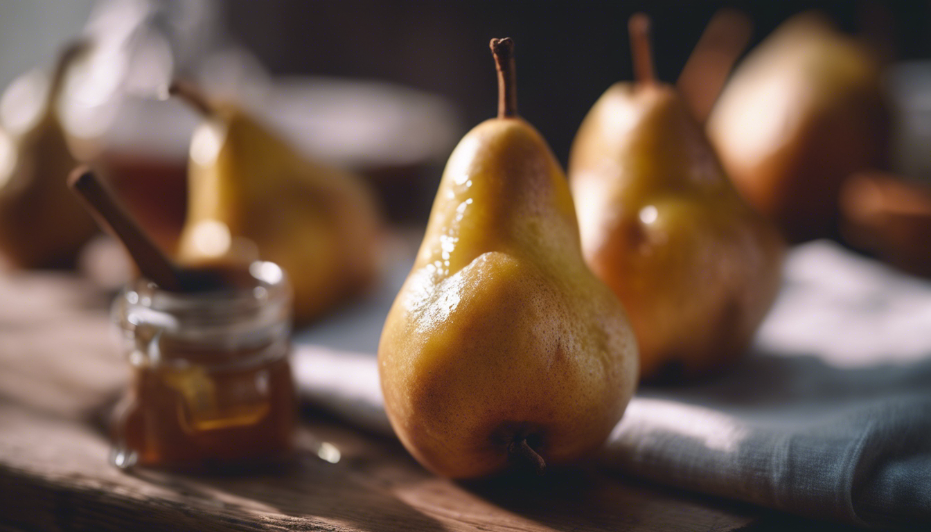 Baked Pears with Honey