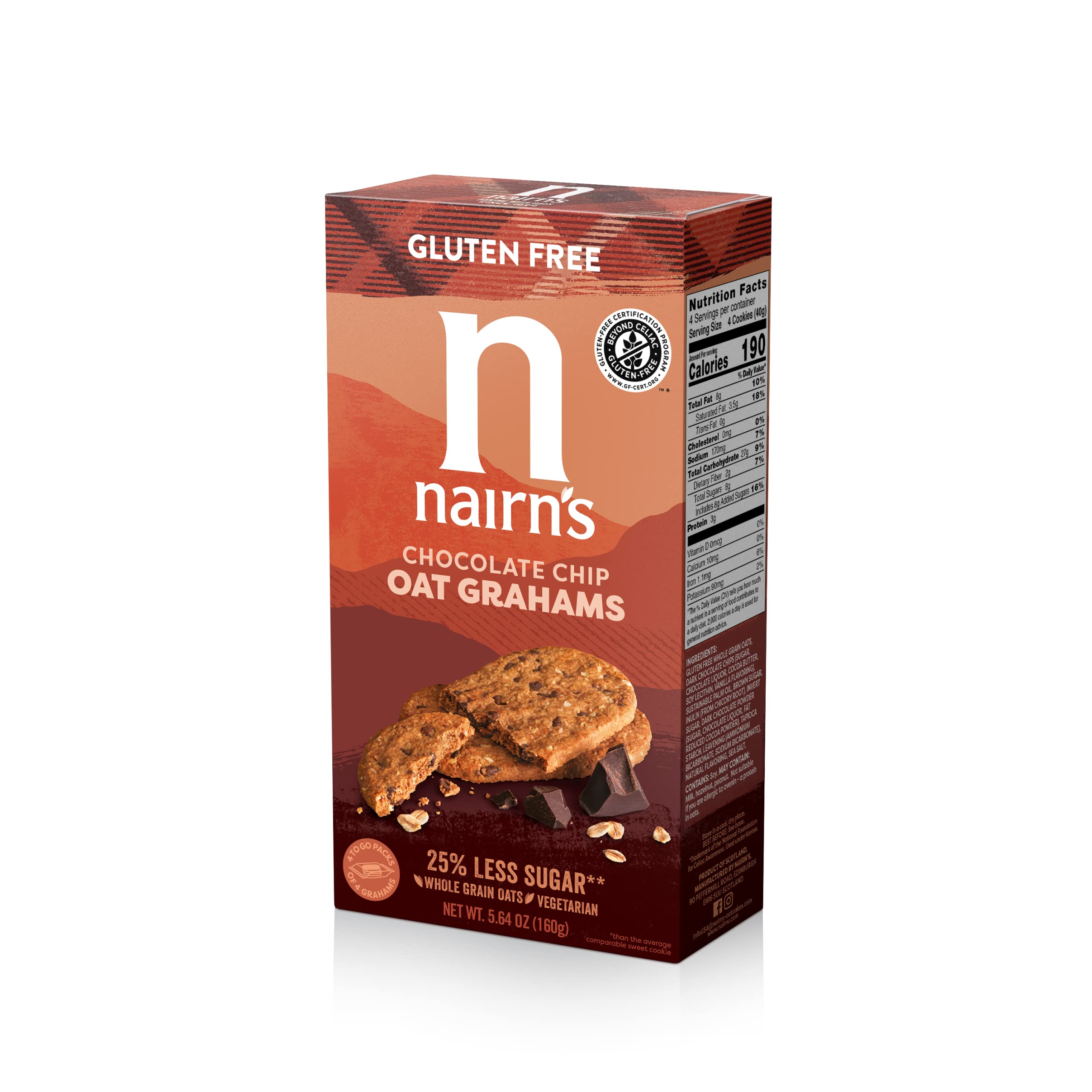 Nairn's Gluten Free Stem Ginger Oat Grahams