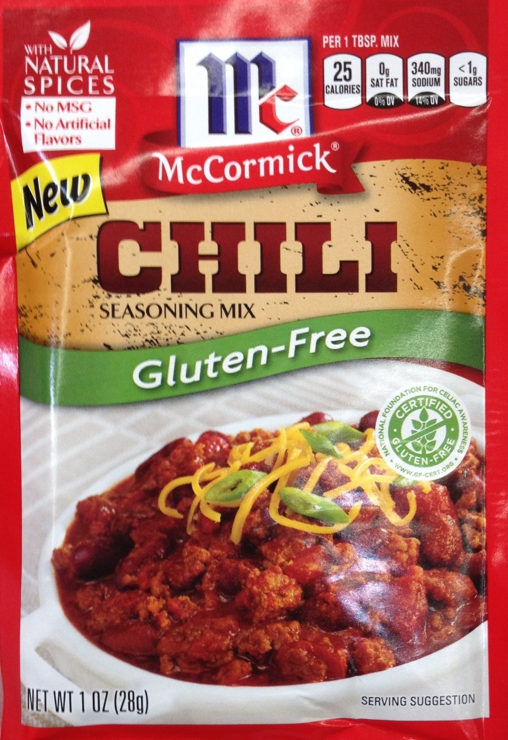 Gluten Free Chili Seasoning Mix - Gluten-Free Ration