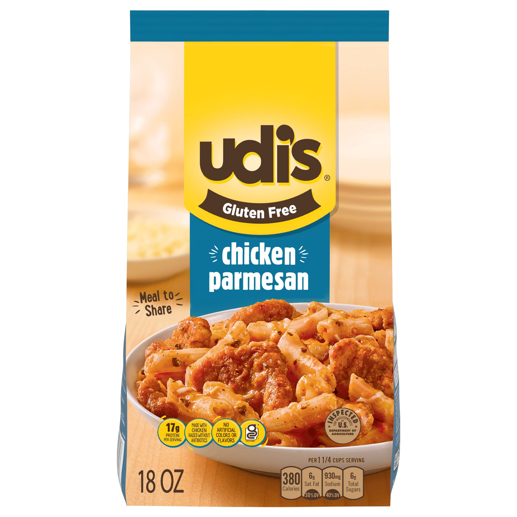 Udi's Gluten Free Chicken Parmesan