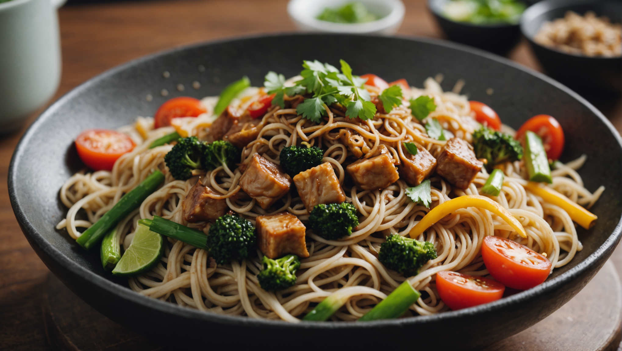 Rice Noodle Stir Fry