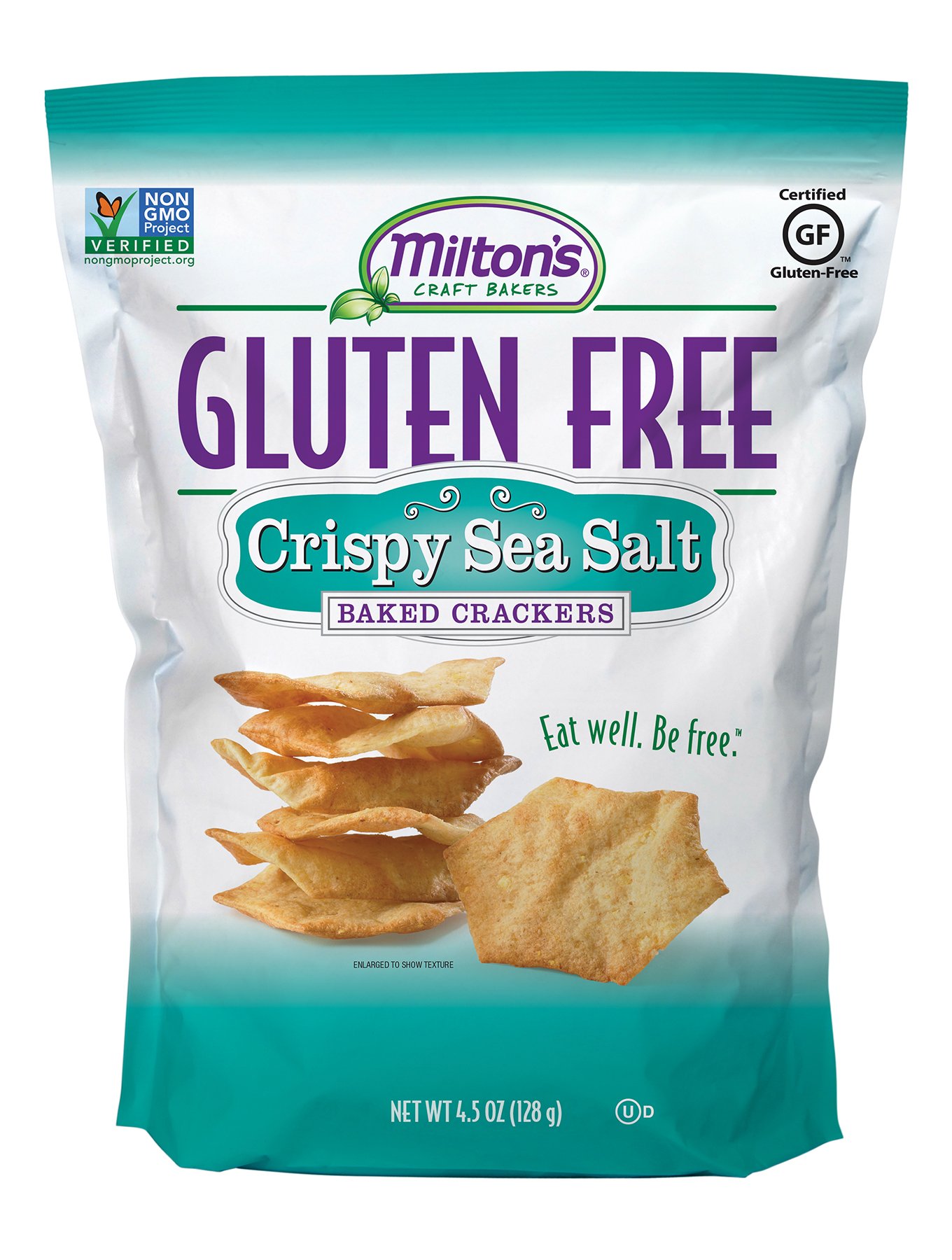 Milton's Craft Bakers Gluten Free Crispy Sea Salt Crackers