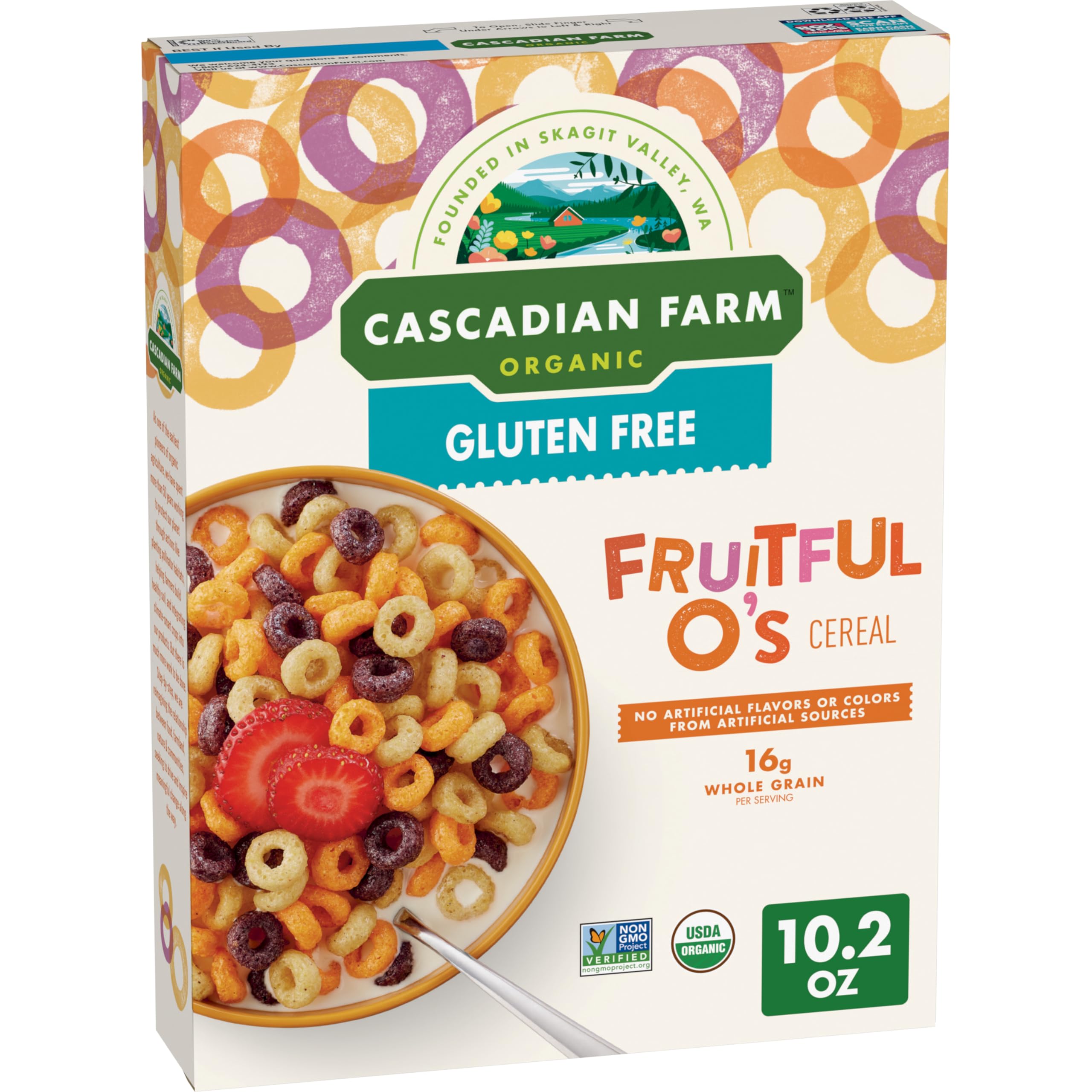 Cascadian Farm Organic Fruitful O’s Breakfast Cereal