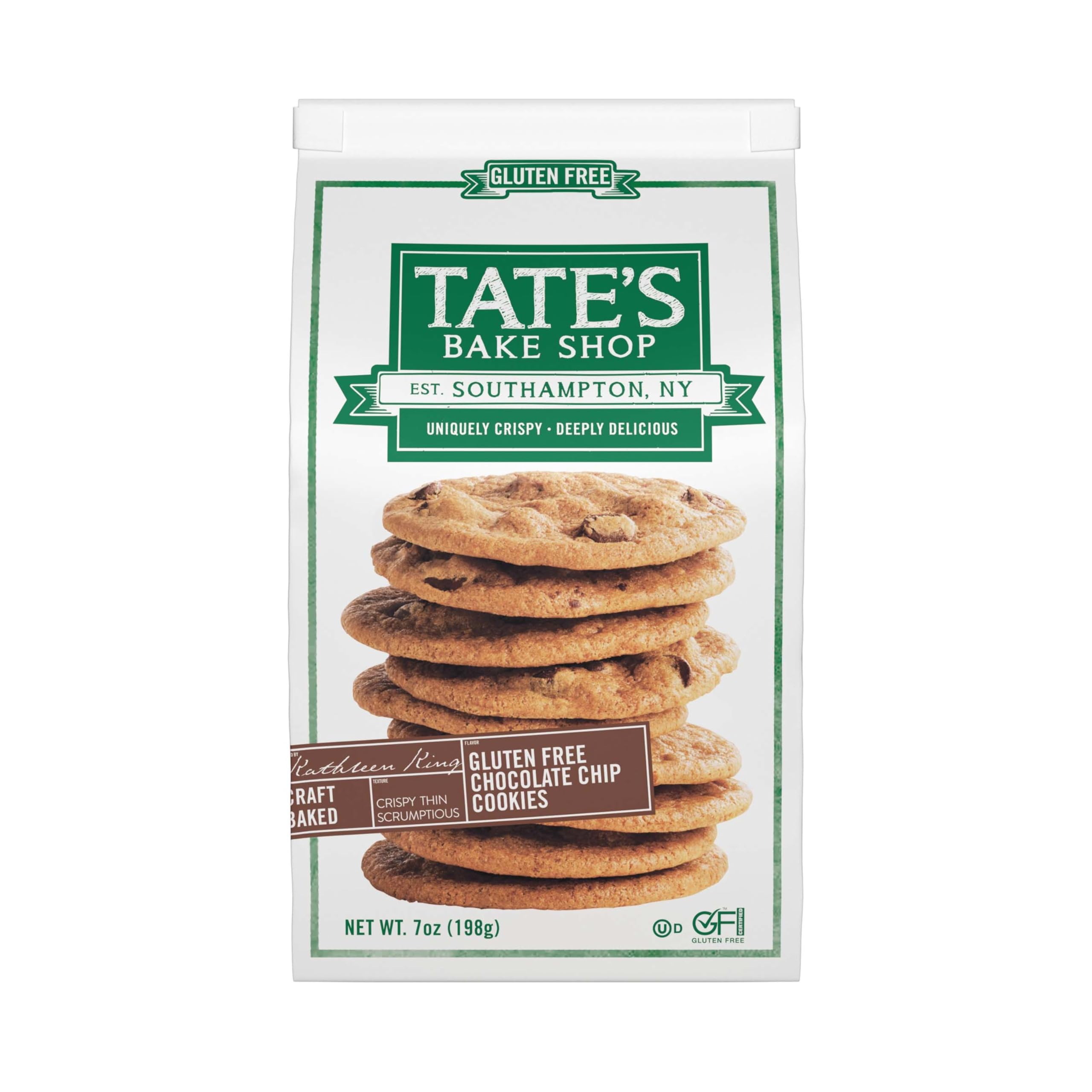 Tate's Bake Shop Gluten Free Chocolate Chip Cookies